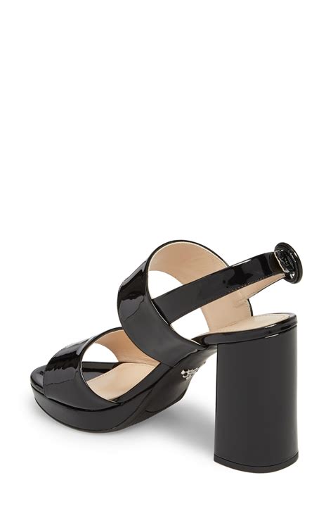 prada slingback platform espadrilles|prada platform sandals.